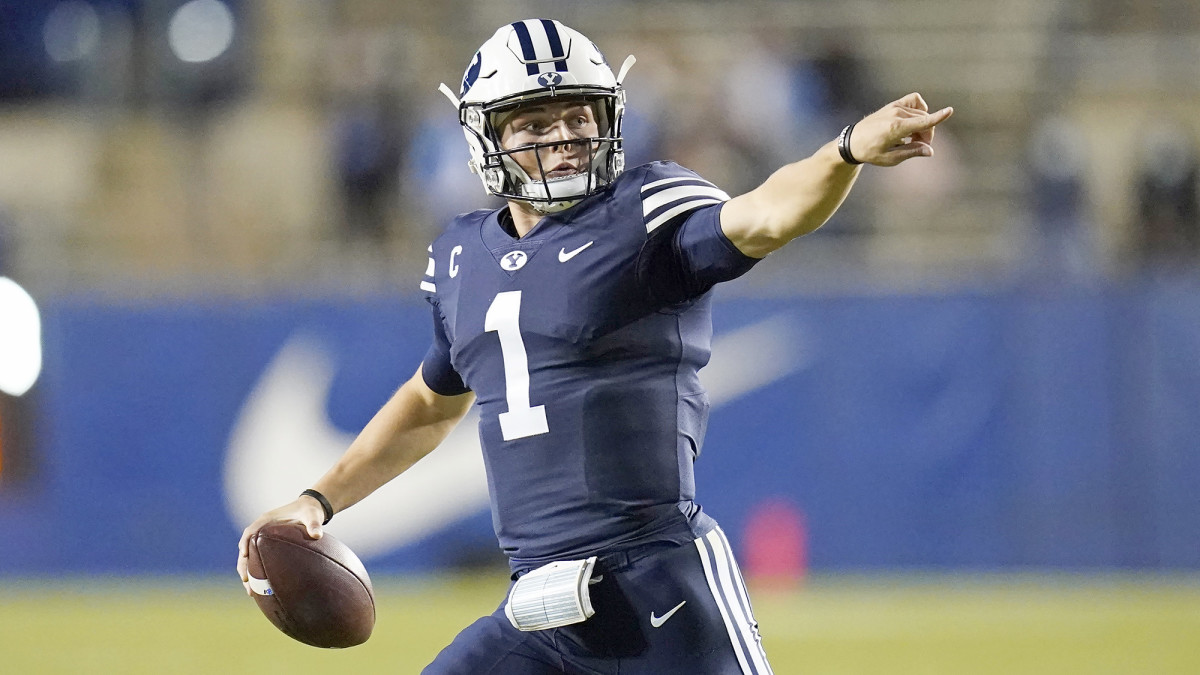 Wilson set a BYU record—formerly held by Steve Young—by completing 73.5% of his passes last season.